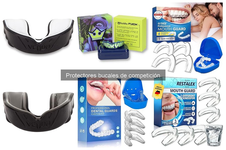 Tipos de protectores bucales para competición: Guía completa