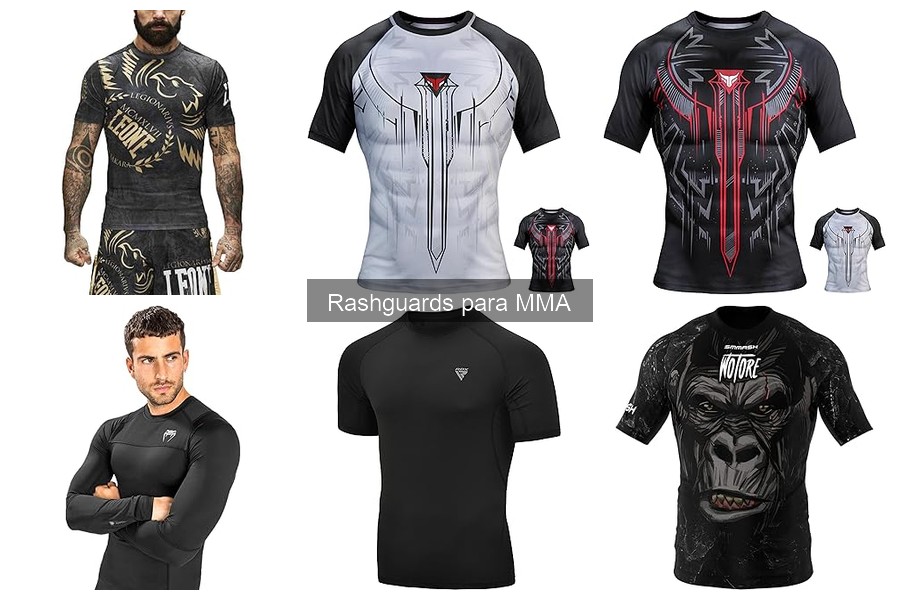 Tipos de rashguards para MMA: Guía de estilos y materiales