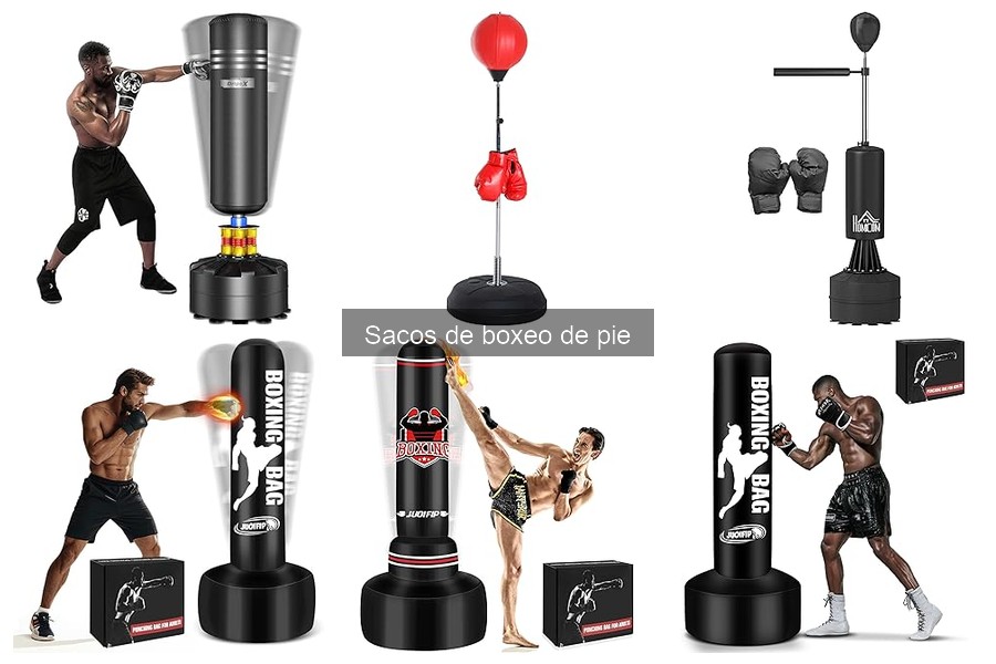 Tipos de sacos de boxeo de pie: guía completa para elegir