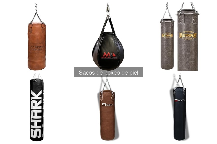Tipos de sacos de boxeo de piel: Guía completa