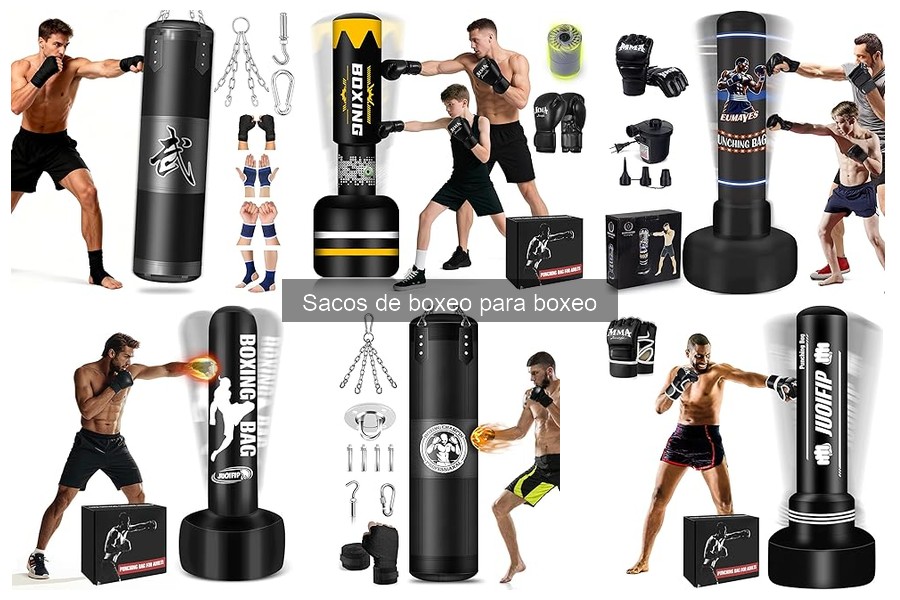 Tipos de sacos de boxeo: guía para elegir el mejor