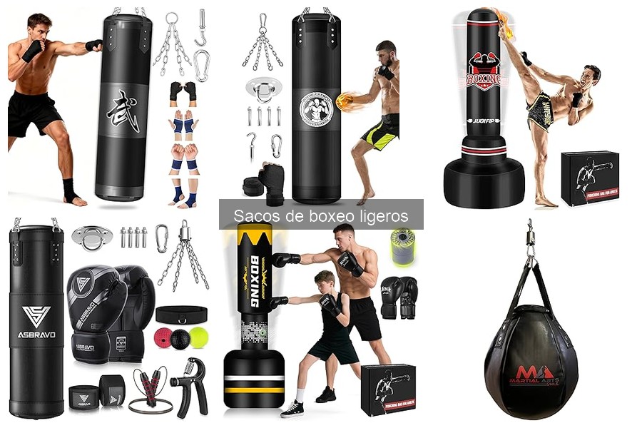 Tipos de Sacos de Boxeo Ligeros: Guía Completa