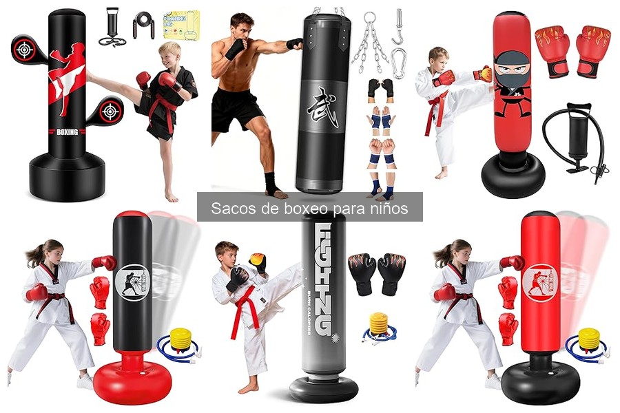 Tipos de Sacos de Boxeo para Niños: Guía Completa