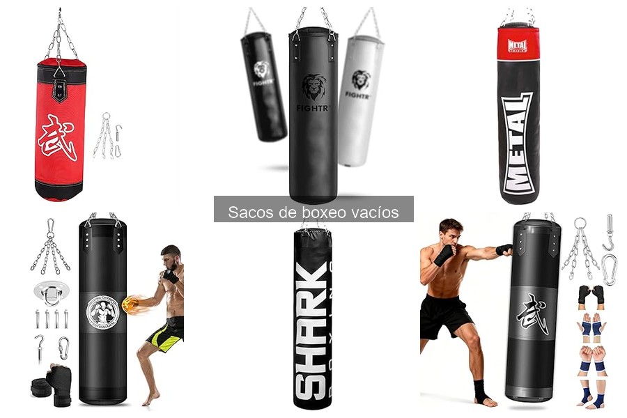 Tipos de Sacos de Boxeo Vacíos y Sus Usos