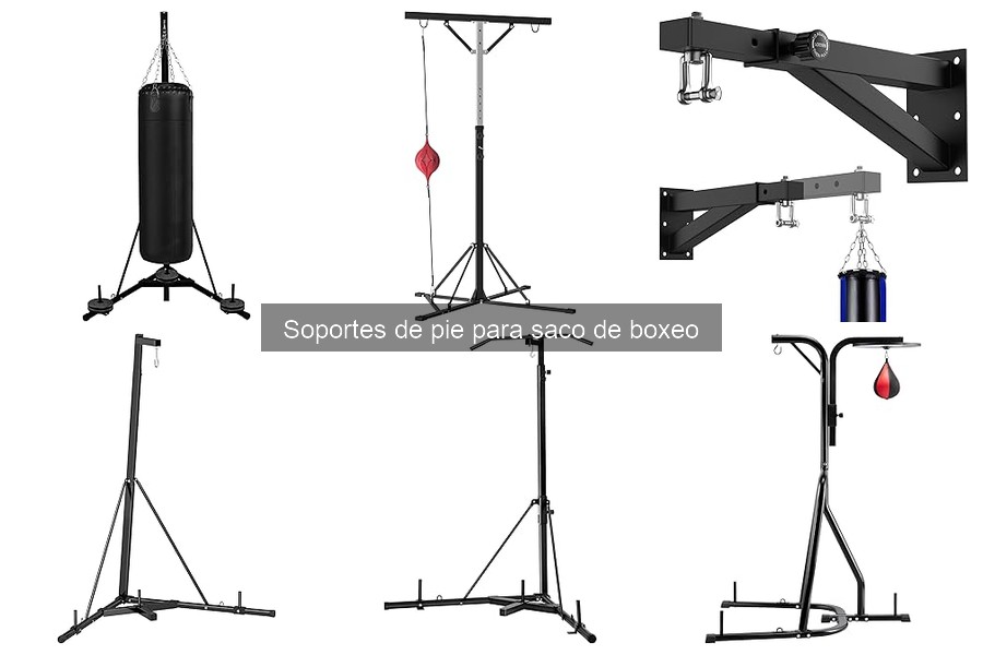 Tipos de soportes de pie para saco de boxeo: guía completa