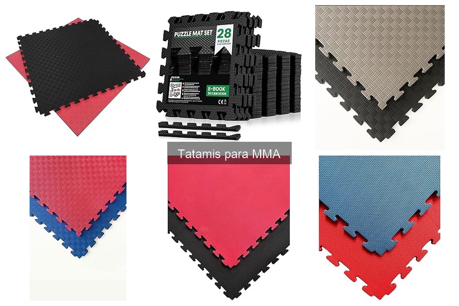 Tipos de tatamis para MMA: características y diferencias