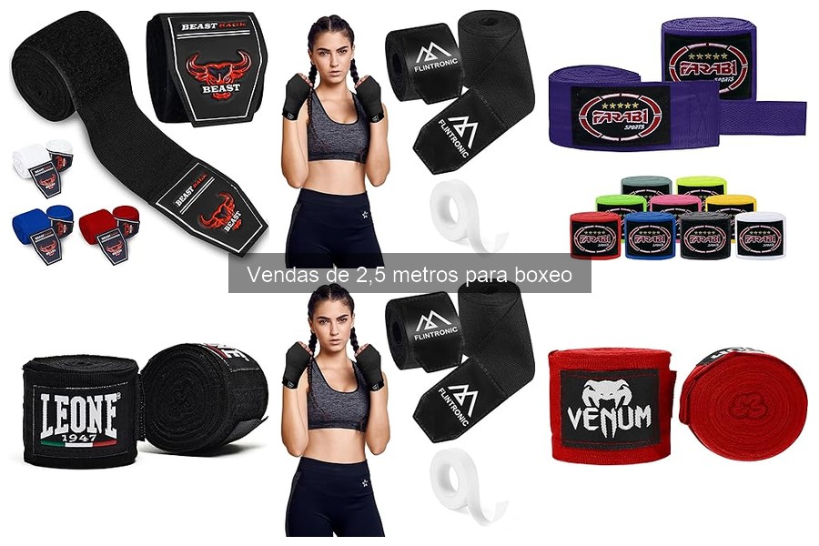 Tipos de vendas de boxeo: diferencias y características