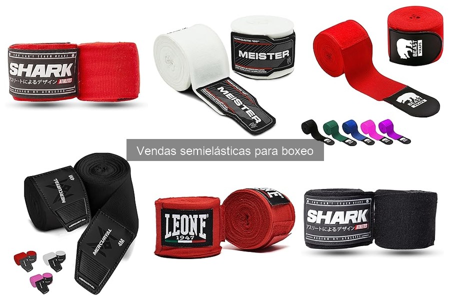 Tipos de Vendas Semielásticas para Boxeo: Guía Completa