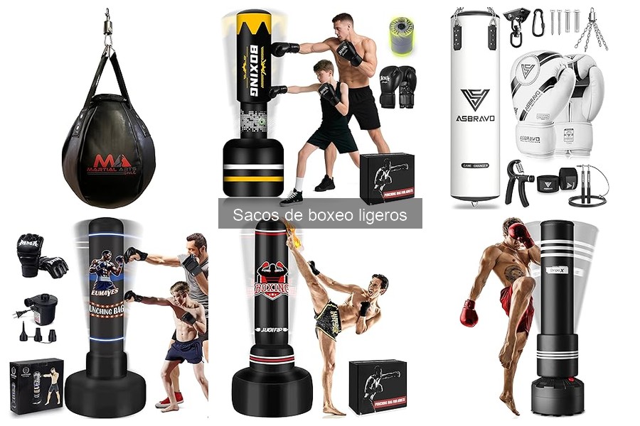 Todo sobre el saco de boxeo ligero: características y usos
