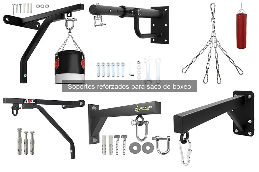 Todo sobre los soportes reforzados para saco de boxeo