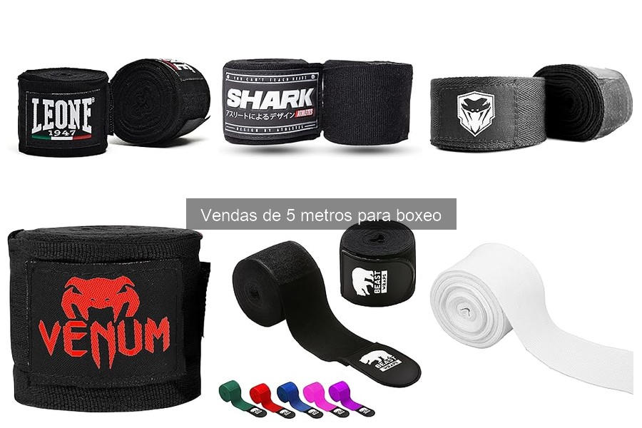 Todo sobre vendas de 5 metros para boxeo