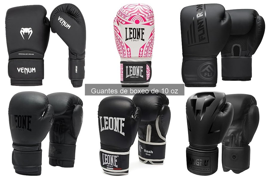 Uso Correcto de Guantes de Boxeo de 10 oz para Entrenamiento