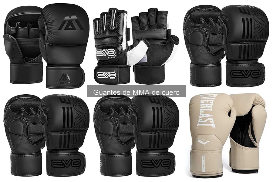 Uso y mantenimiento de guantes de MMA de cuero
