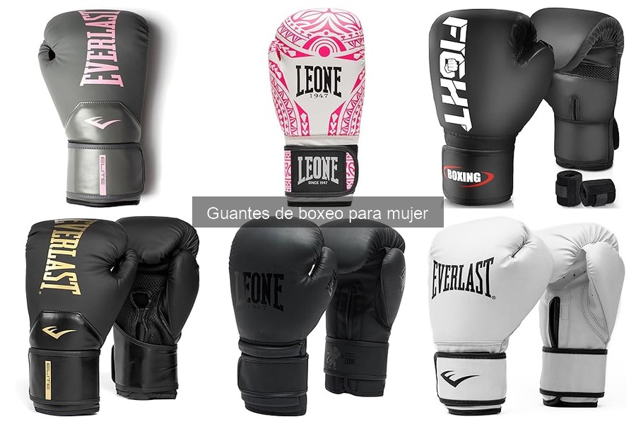 Usos de guantes de boxeo para mujer en diferentes entrenamientos