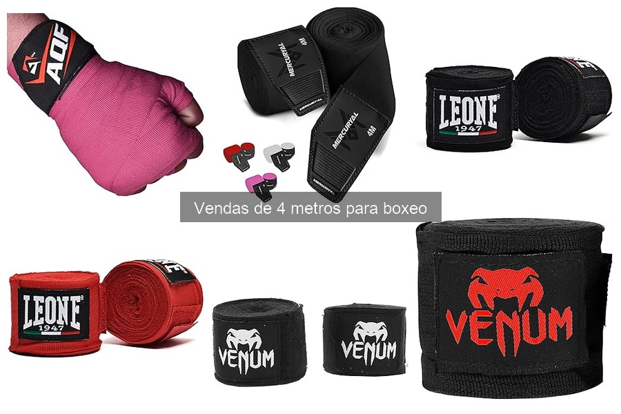 Vendas de 4 metros para boxeo: Características y usos