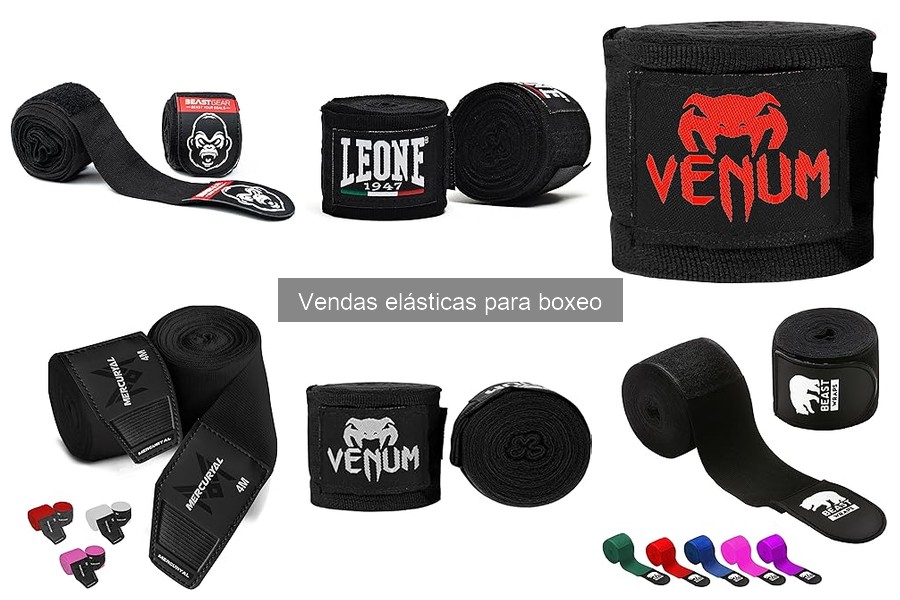 Vendas elásticas vs. vendas de yeso: ¿Cuál elegir para boxeo?