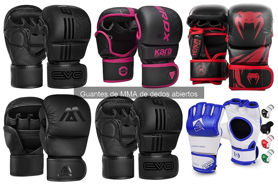 Ventajas de los Guantes de MMA de Dedos Abiertos
