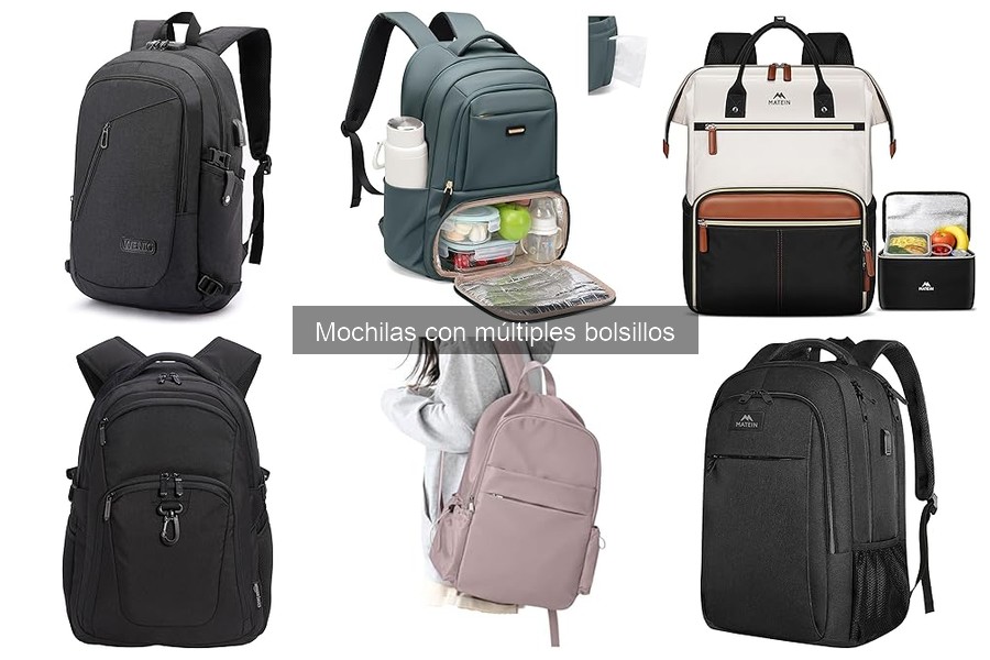 Ventajas de mochilas con múltiples bolsillos para artes marciales