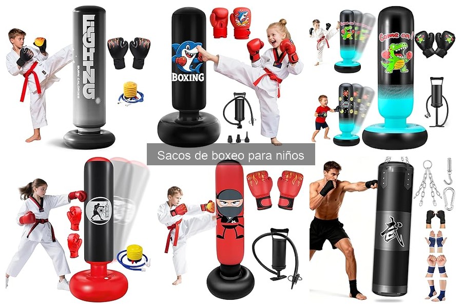 Ventajas de usar sacos de boxeo para niños | Mejora física y mental
