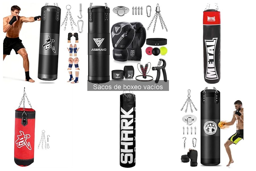 Ventajas de Usar Sacos de Boxeo Vacíos para tu Gimnasio en Casa