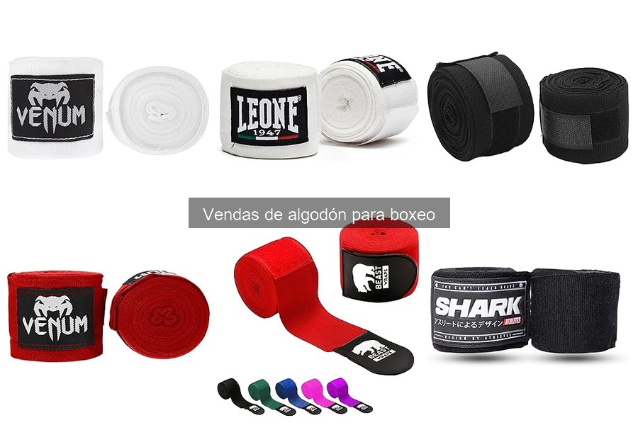 Ventajas y Desventajas de las Vendas de Algodón para Boxeo