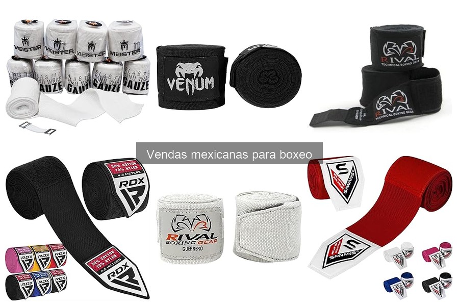 Ventajas y desventajas de las vendas mexicanas para boxeo