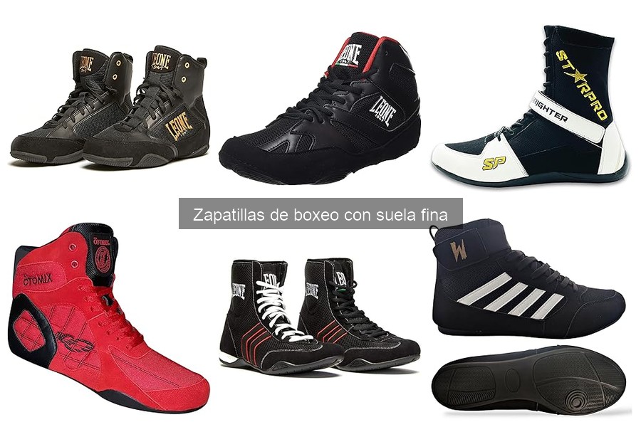 Ventajas y desventajas de las zapatillas de boxeo con suela fina