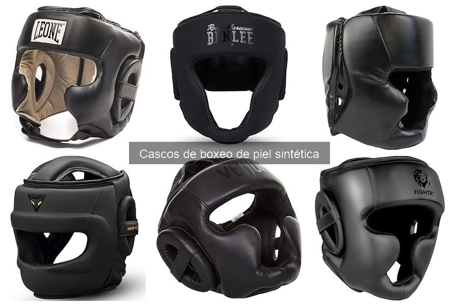 Ventajas y desventajas de los cascos de boxeo de piel sintética