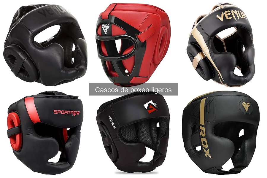 Ventajas y desventajas de los cascos de boxeo ligeros