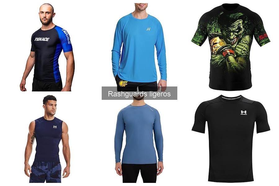 Ventajas y desventajas de los rashguards ligeros para deportes