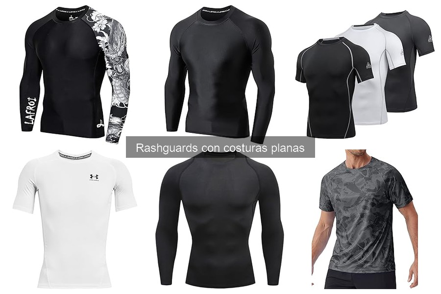 Ventajas y desventajas de rashguards con costuras planas