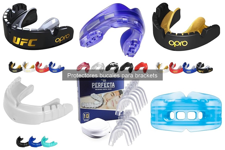 Ventajas y desventajas de usar protectores bucales con brackets