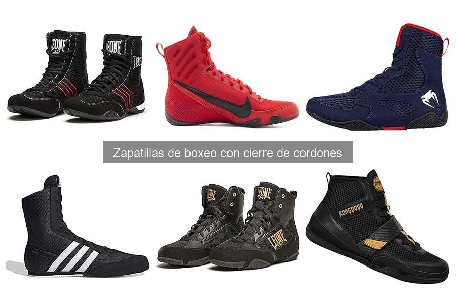 Ventajas y desventajas de zapatillas de boxeo con cordones