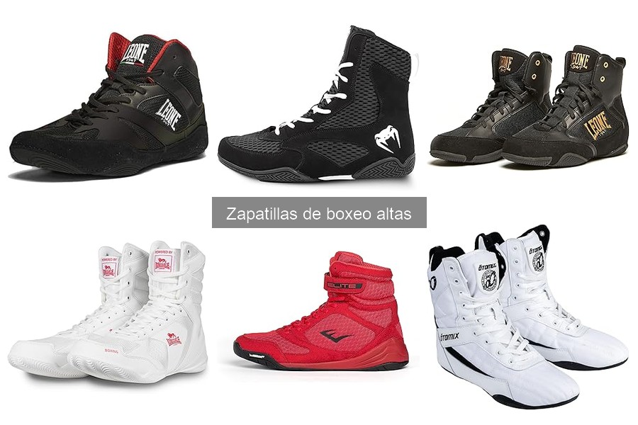 Zapatillas de Boxeo Altas: Características y Diseño