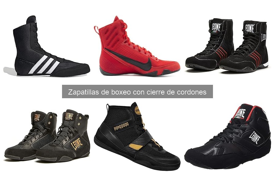 Zapatillas de boxeo con cordones: ¿Dónde comprarlas baratas?