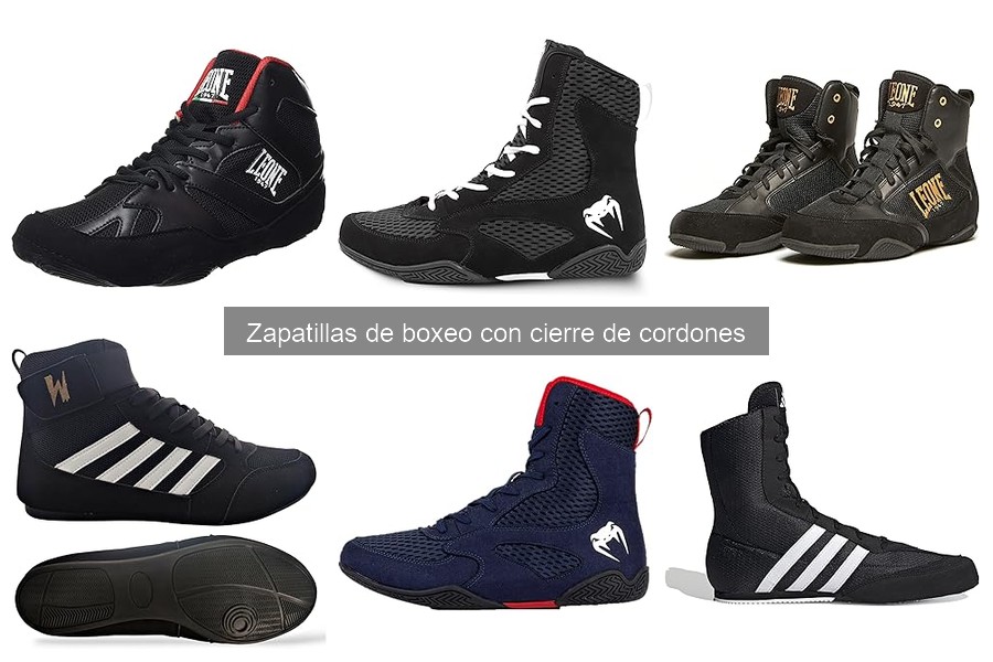 Zapatillas de boxeo con cordones para pies anchos: mejores opciones