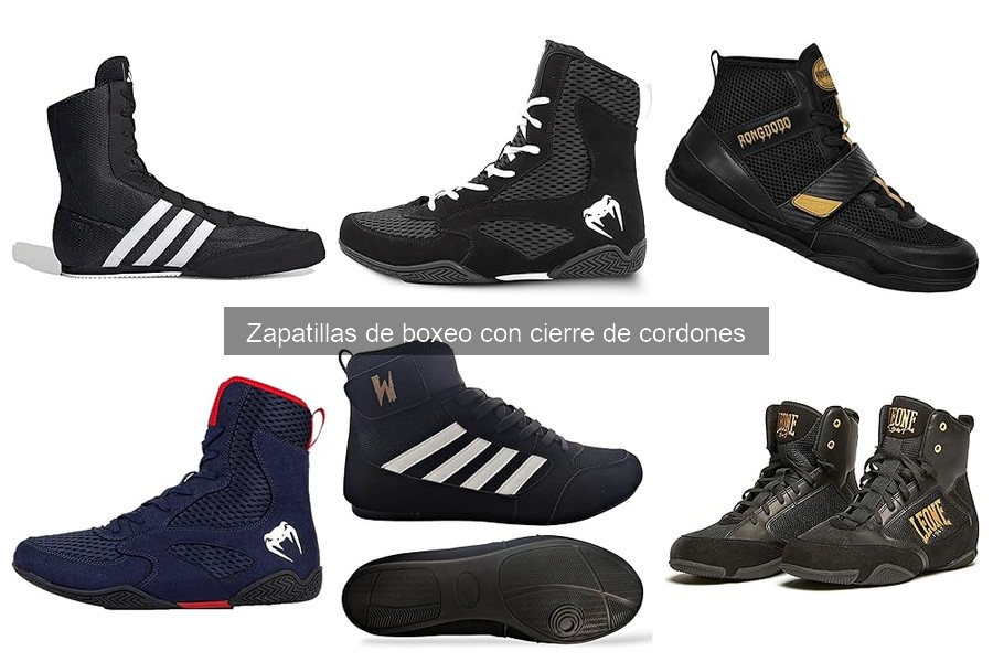 Zapatillas de Boxeo con Cordones para Principiantes