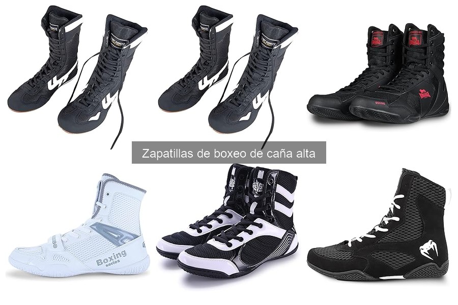 Zapatillas de Boxeo de Caña Alta: Características y Usos
