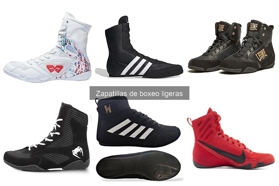 Zapatillas de boxeo ligeras: dónde comprarlas al mejor precio