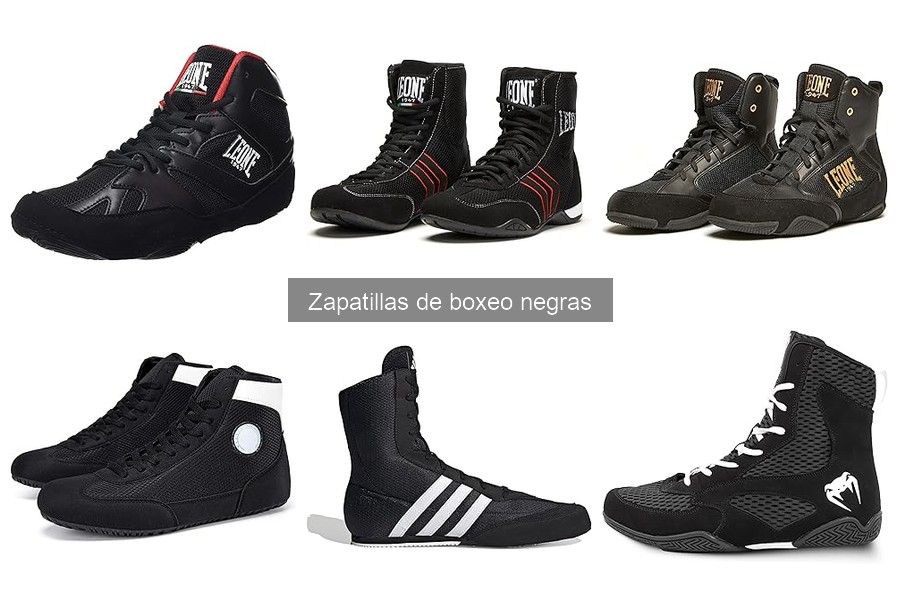 Zapatillas de Boxeo Negras: Características y Funcionalidad