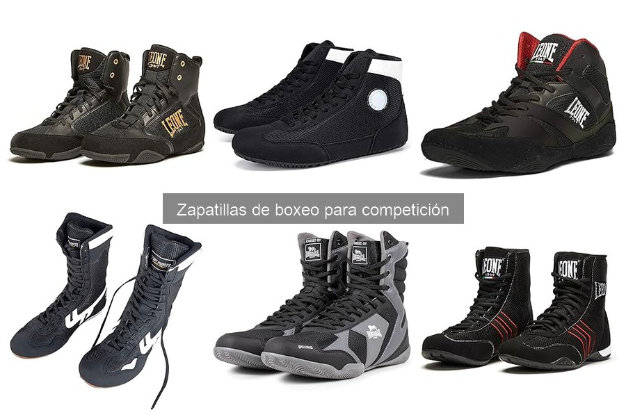 Zapatillas de boxeo para competición: Dónde comprarlas