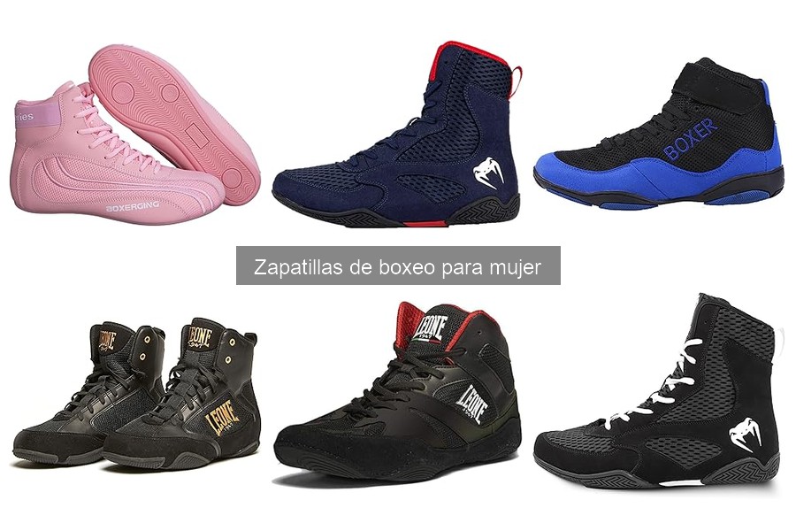 Zapatillas de boxeo para mujer: características y funciones