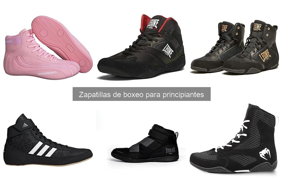 Zapatillas de boxeo para principiantes: ¿cuánto cuestan?