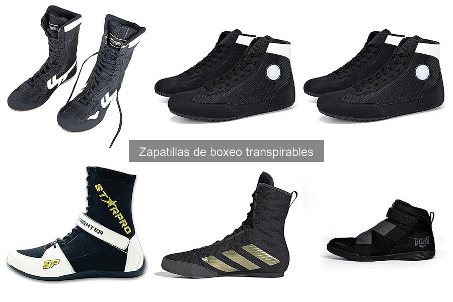 Zapatillas de boxeo transpirables: características y beneficios